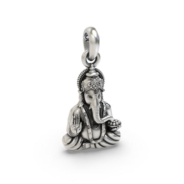Silver Ganpati bapa Pendant