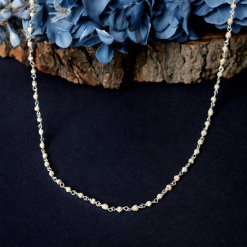 Tulsi Mala with Silver Capping - To Eliminate Negativity